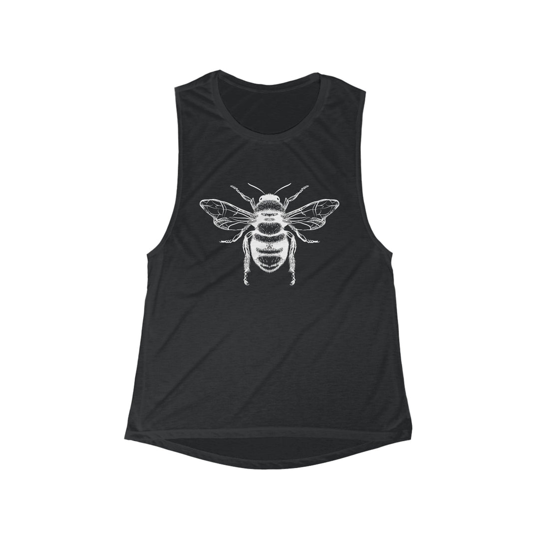 Light and Airy Muscle Tee - Bee - Nature Inspired Tank Top - My Nature Book Adventures