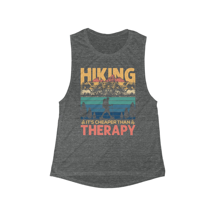 Light and Airy Muscle Tee - Hiking Therapy - My Nature Book Adventures