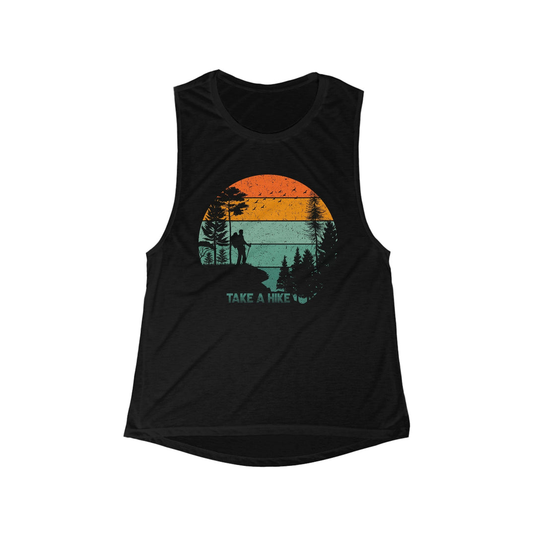 Light and Airy Muscle Tee - Take A Hike - My Nature Book Adventures