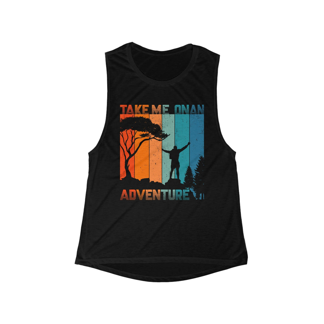 Light and Airy Muscle Tee - Take Me on an Adventure - My Nature Book Adventures