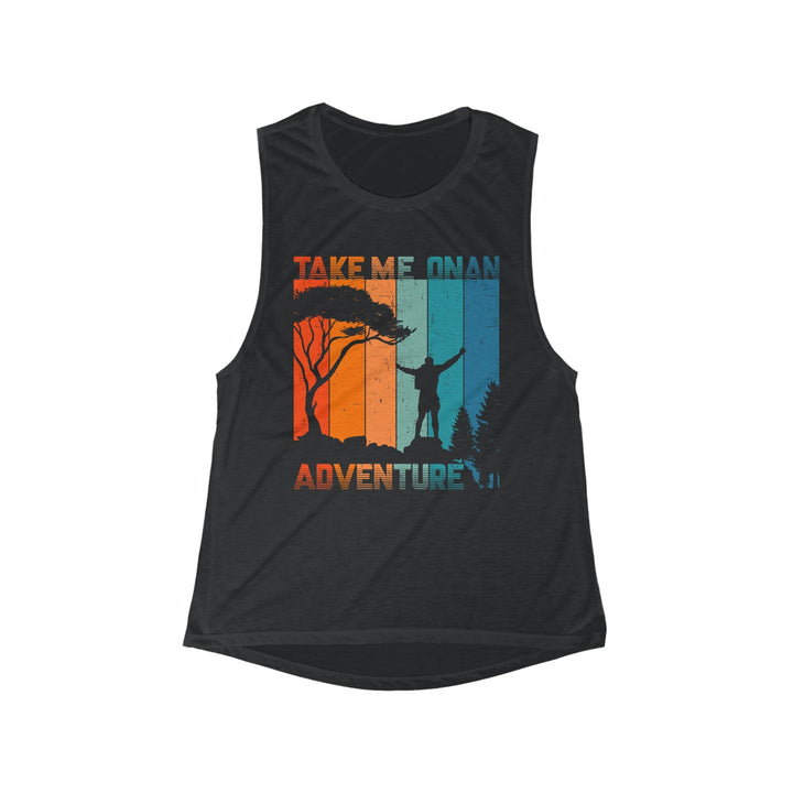Light and Airy Muscle Tee - Take Me on an Adventure - My Nature Book Adventures