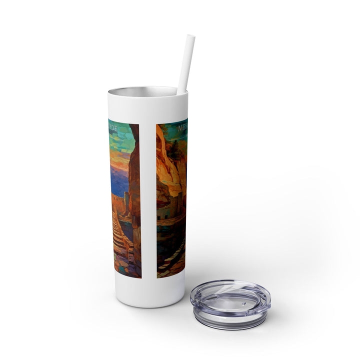 Mesa Verde National Park Skinny Tumbler, 20oz - My Nature Book Adventures