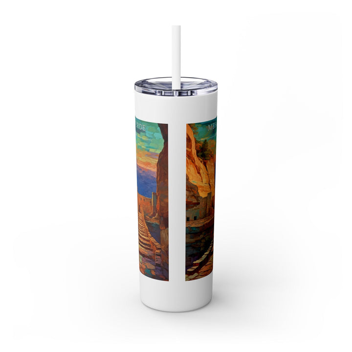 Mesa Verde National Park Skinny Tumbler, 20oz - My Nature Book Adventures