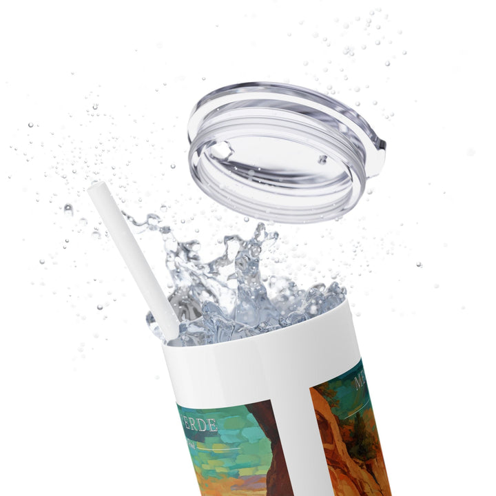 Mesa Verde National Park Skinny Tumbler, 20oz - My Nature Book Adventures