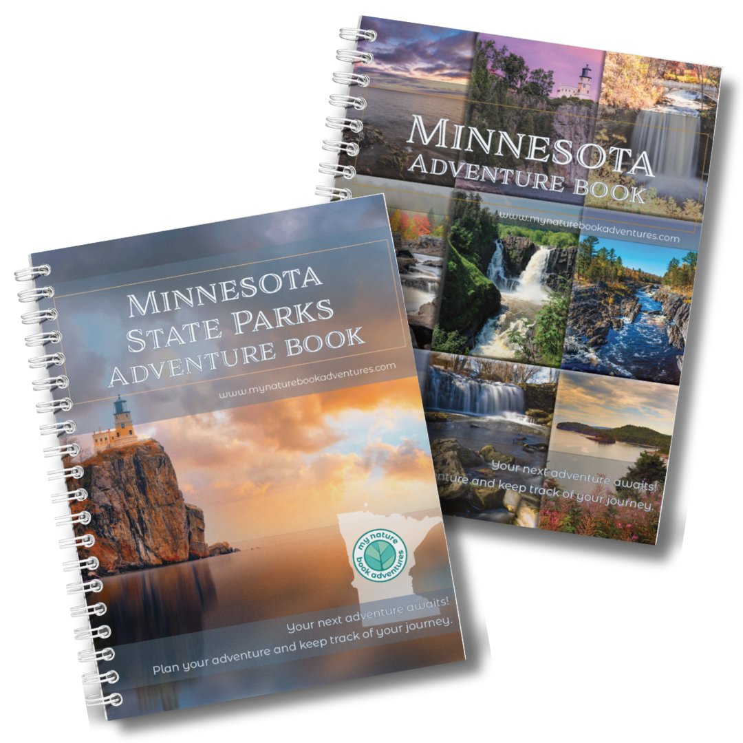 Minnesota State Parks Adventure Book + NEW Minnesota Adventure Book Combo - My Nature Book Adventures