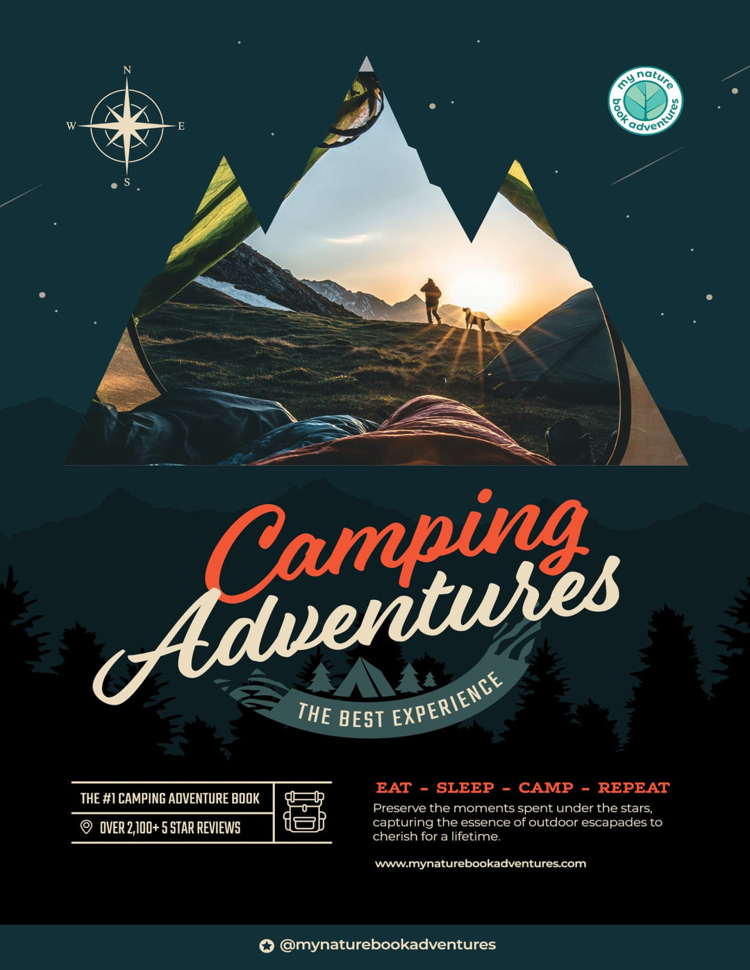 NEW - Camping Adventure Book - My Nature Book Adventures