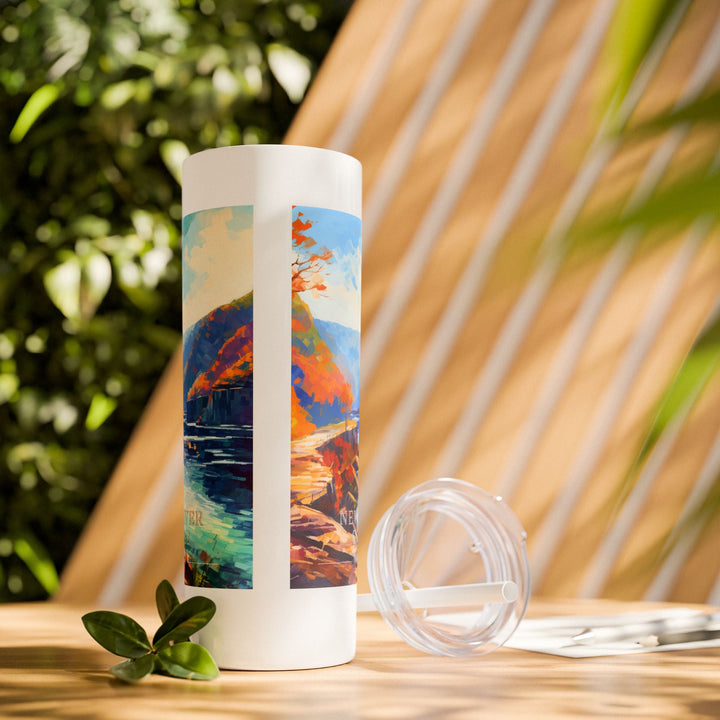 New River Gorge National Park Skinny Tumbler, 20oz - My Nature Book Adventures