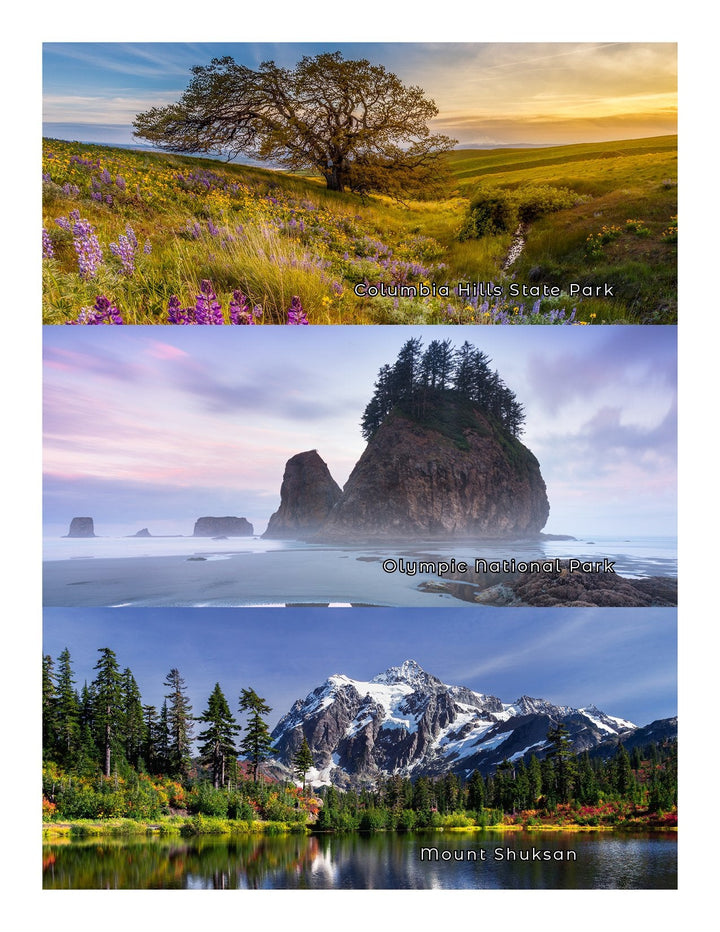 New - Washington State Parks - Adventure Book - My Nature Book Adventures