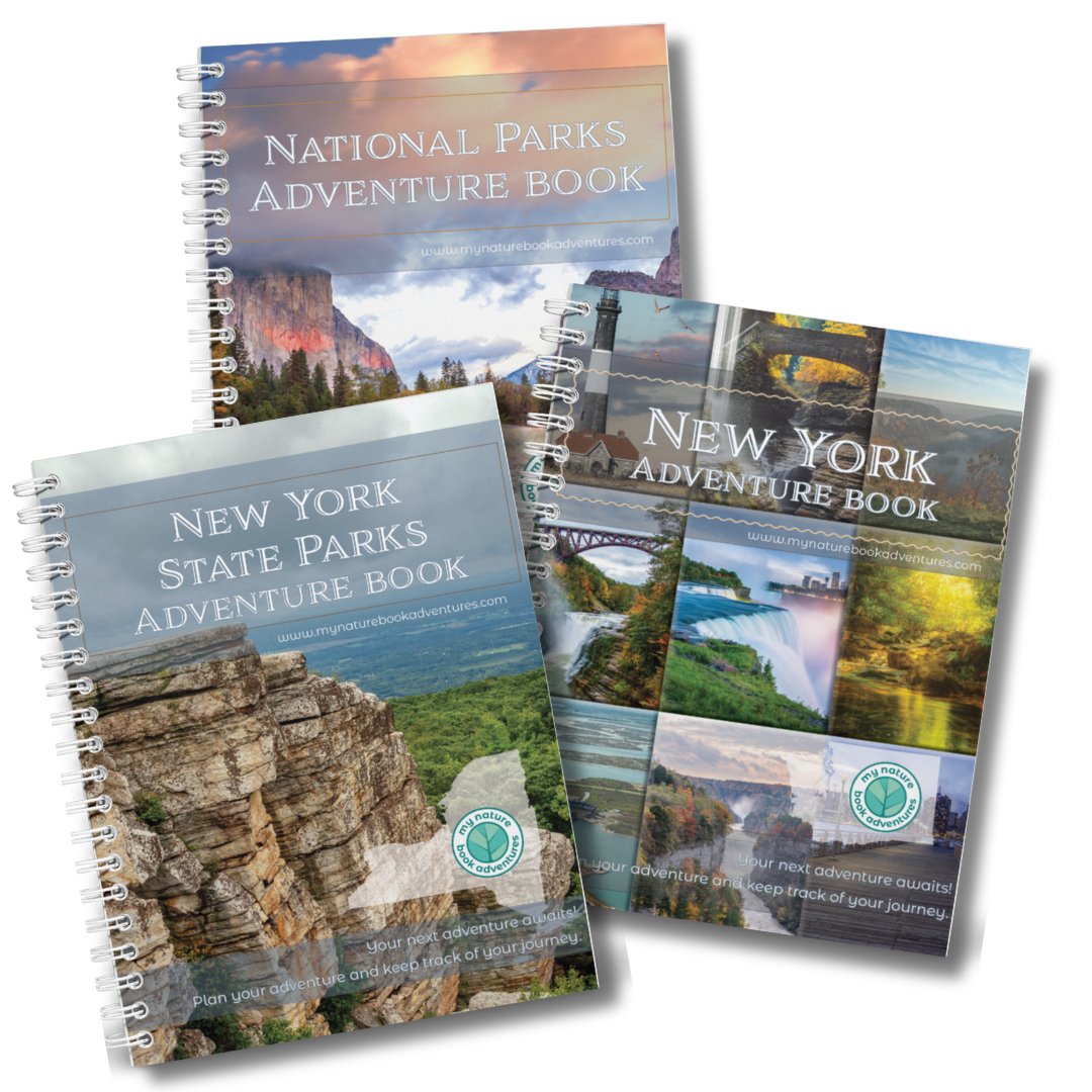 New York State Parks Adventure Book + NEW New York Adventure Book + National Parks Adventure Book Combo - My Nature Book Adventures