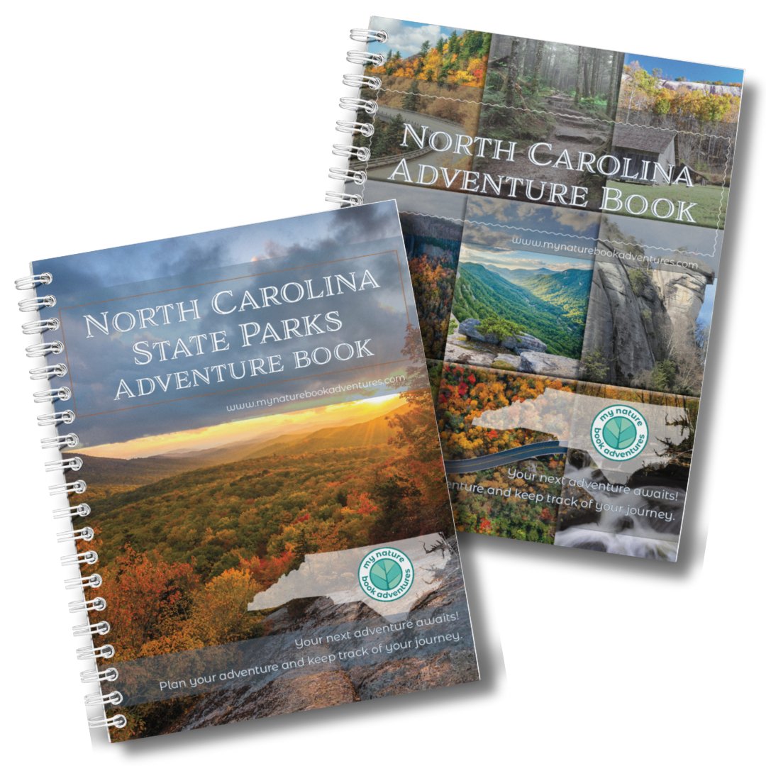 North Carolina State Parks Adventure Book + NEW North Carolina Adventure Book Combo - My Nature Book Adventures