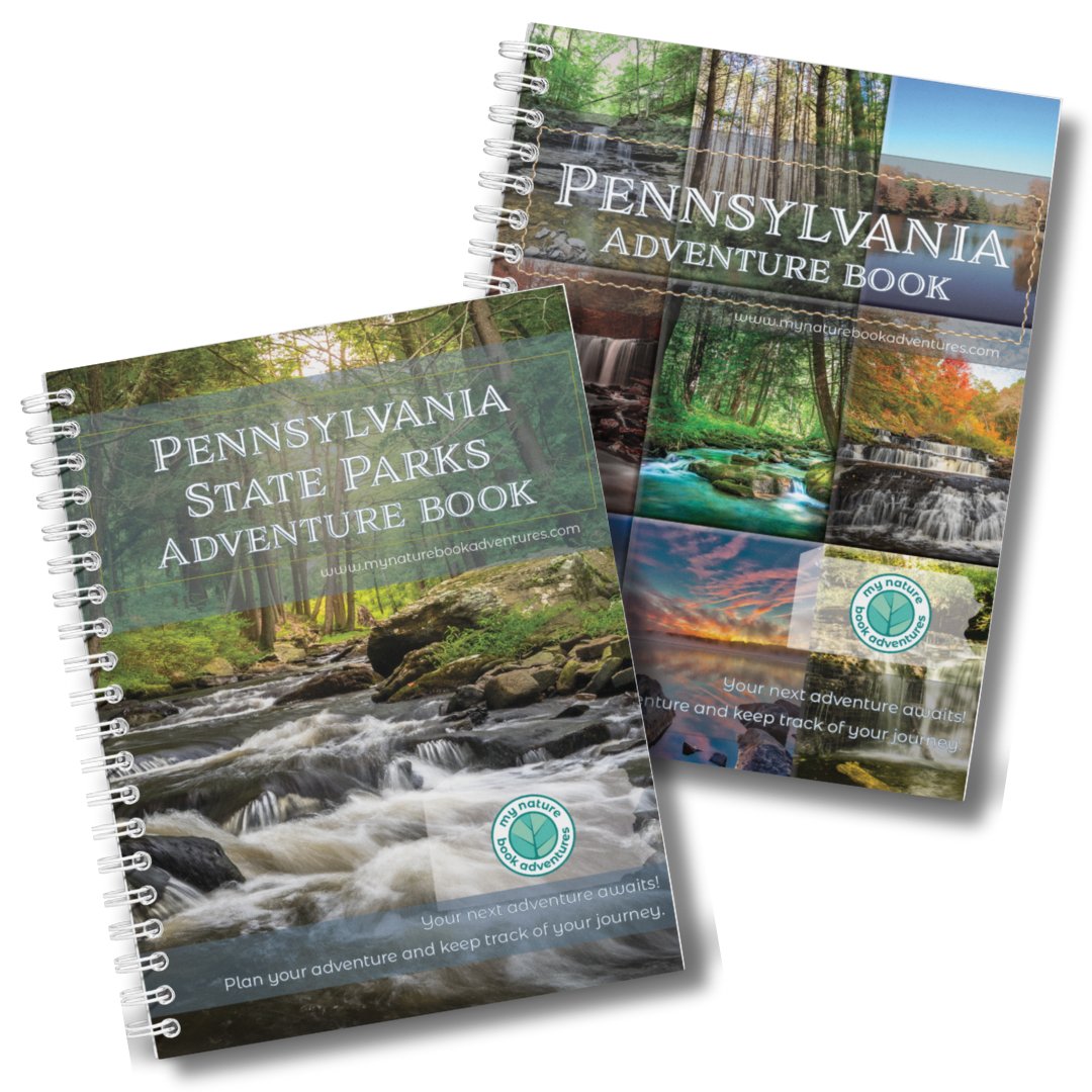 Pennsylvania State Parks Adventure Book + NEW Pennsylvania Adventure Book Combo - My Nature Book Adventures