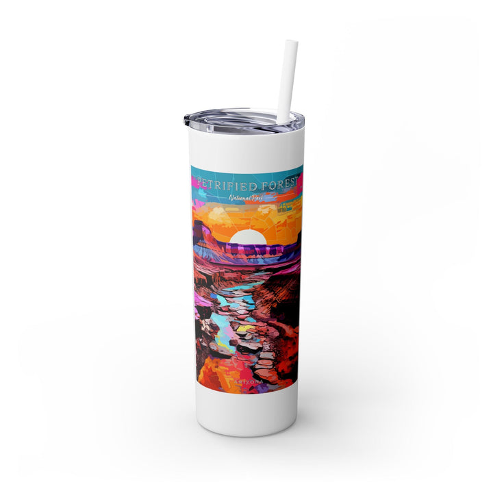 Petrified Forest National Park Skinny Tumbler, 20oz - My Nature Book Adventures