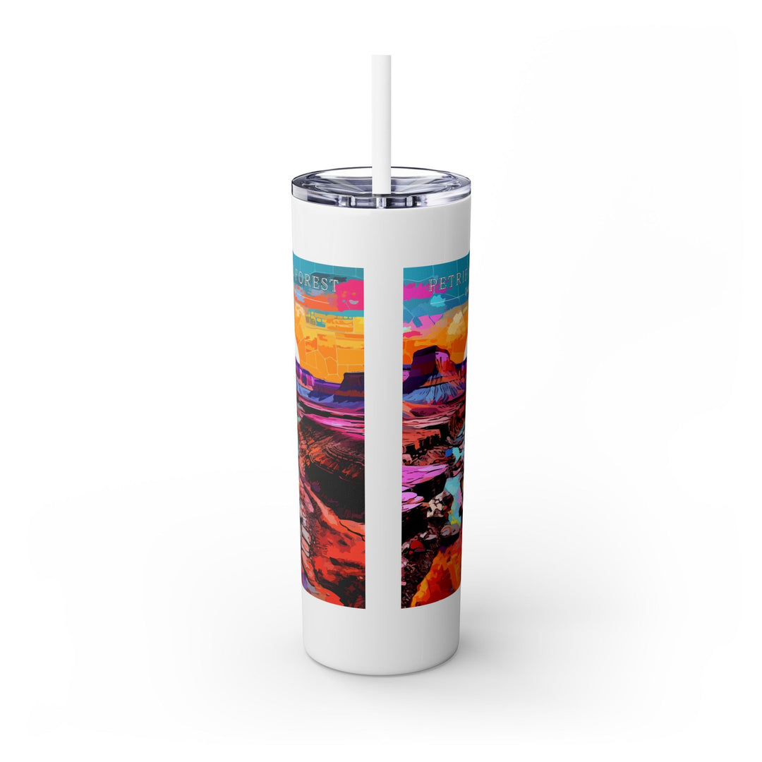 Petrified Forest National Park Skinny Tumbler, 20oz - My Nature Book Adventures