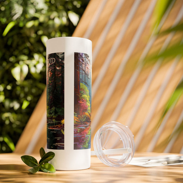 Redwood National Park Skinny Tumbler, 20oz - My Nature Book Adventures