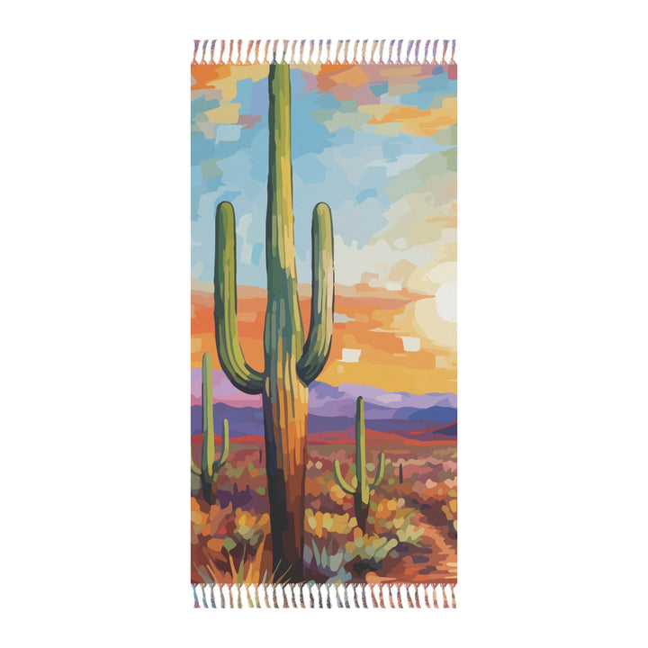 Saguaro National Park - Boho Beach Cloth - My Nature Book Adventures