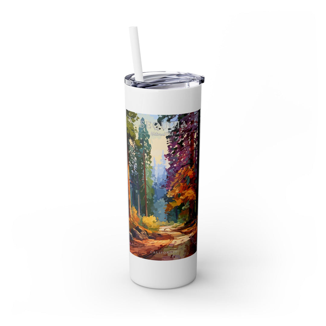 Sequoia National Park Skinny Tumbler, 20oz - My Nature Book Adventures