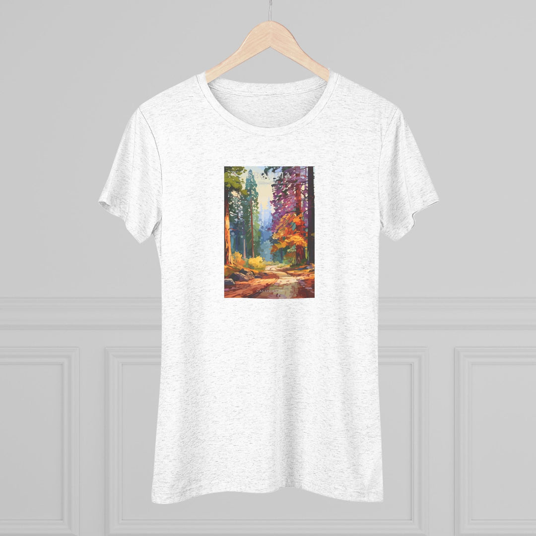 Sequoia National Park Women's Triblend Tee - My Nature Book Adventures