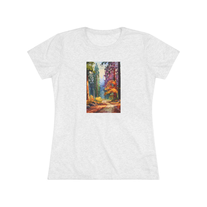 Sequoia National Park Women's Triblend Tee - My Nature Book Adventures