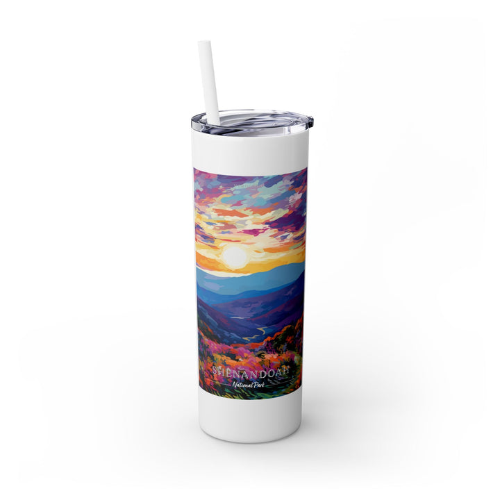 Shenandoah National Park Skinny Tumbler, 20oz - My Nature Book Adventures