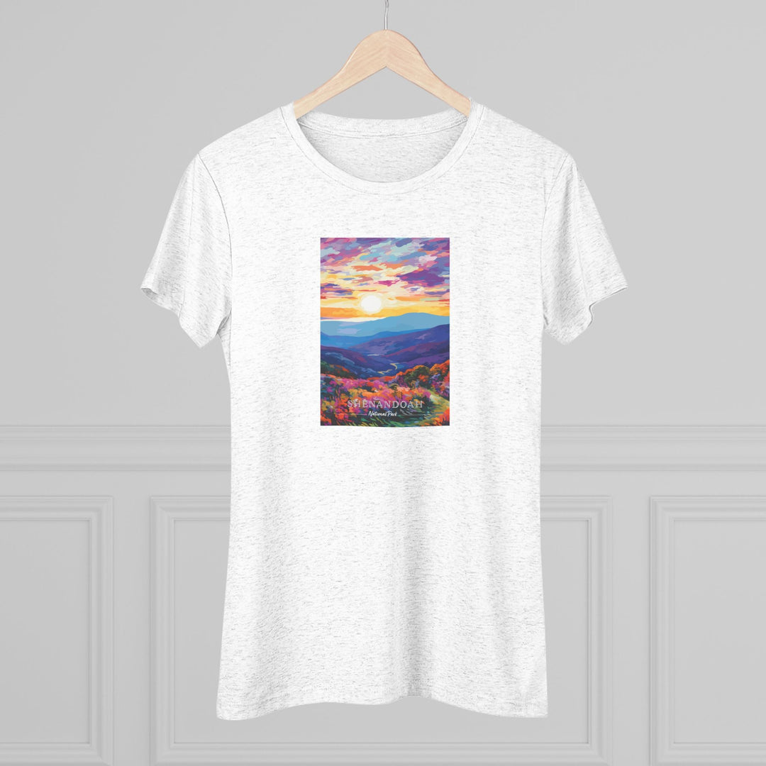 Shenandoah National Park Women's Triblend Tee - My Nature Book Adventures