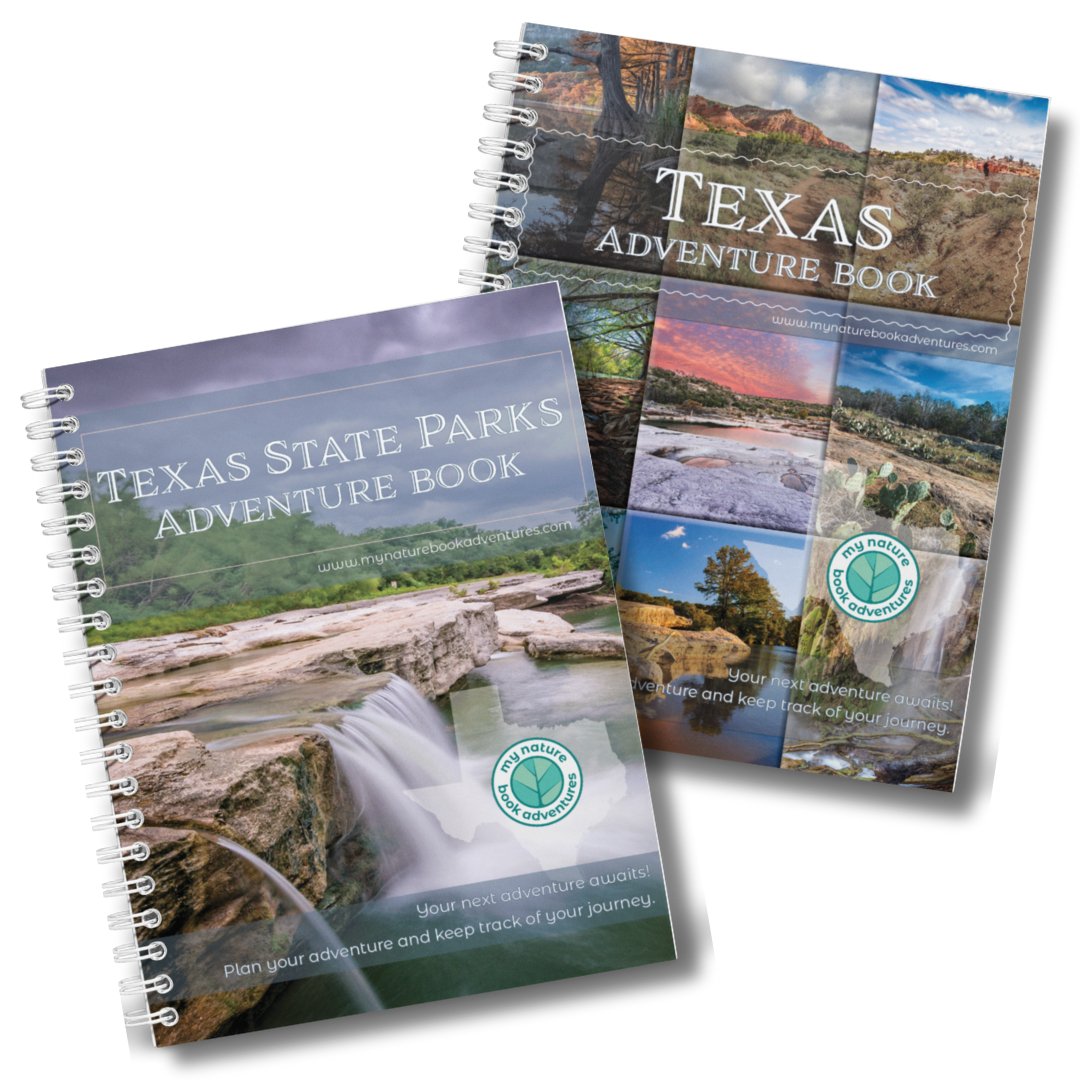 Texas State Parks Adventure Book + NEW Texas Adventure Book Combo - My Nature Book Adventures