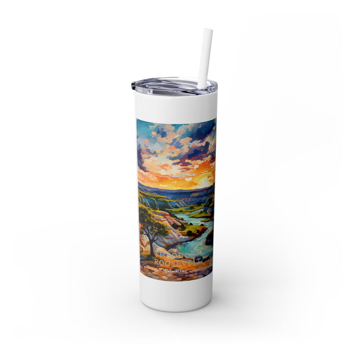 Theodore Roosevelt National Park Skinny Tumbler, 20oz - My Nature Book Adventures