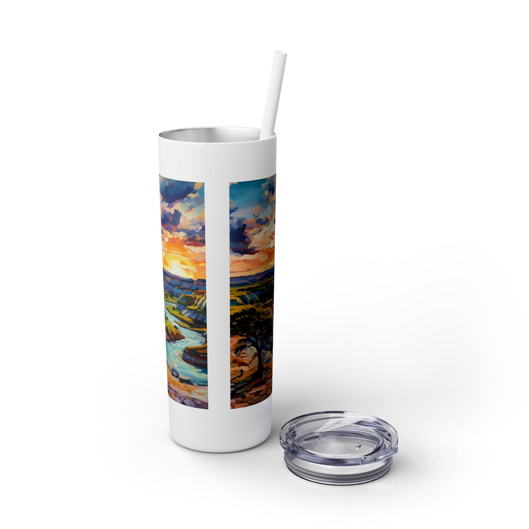 Theodore Roosevelt National Park Skinny Tumbler, 20oz - My Nature Book Adventures