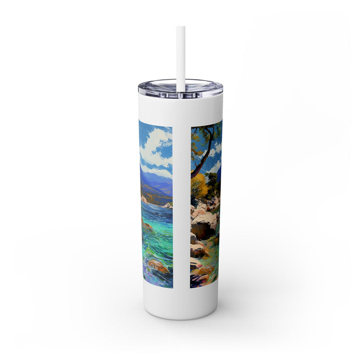 Virgin Islands National Park Skinny Tumbler, 20oz - My Nature Book Adventures