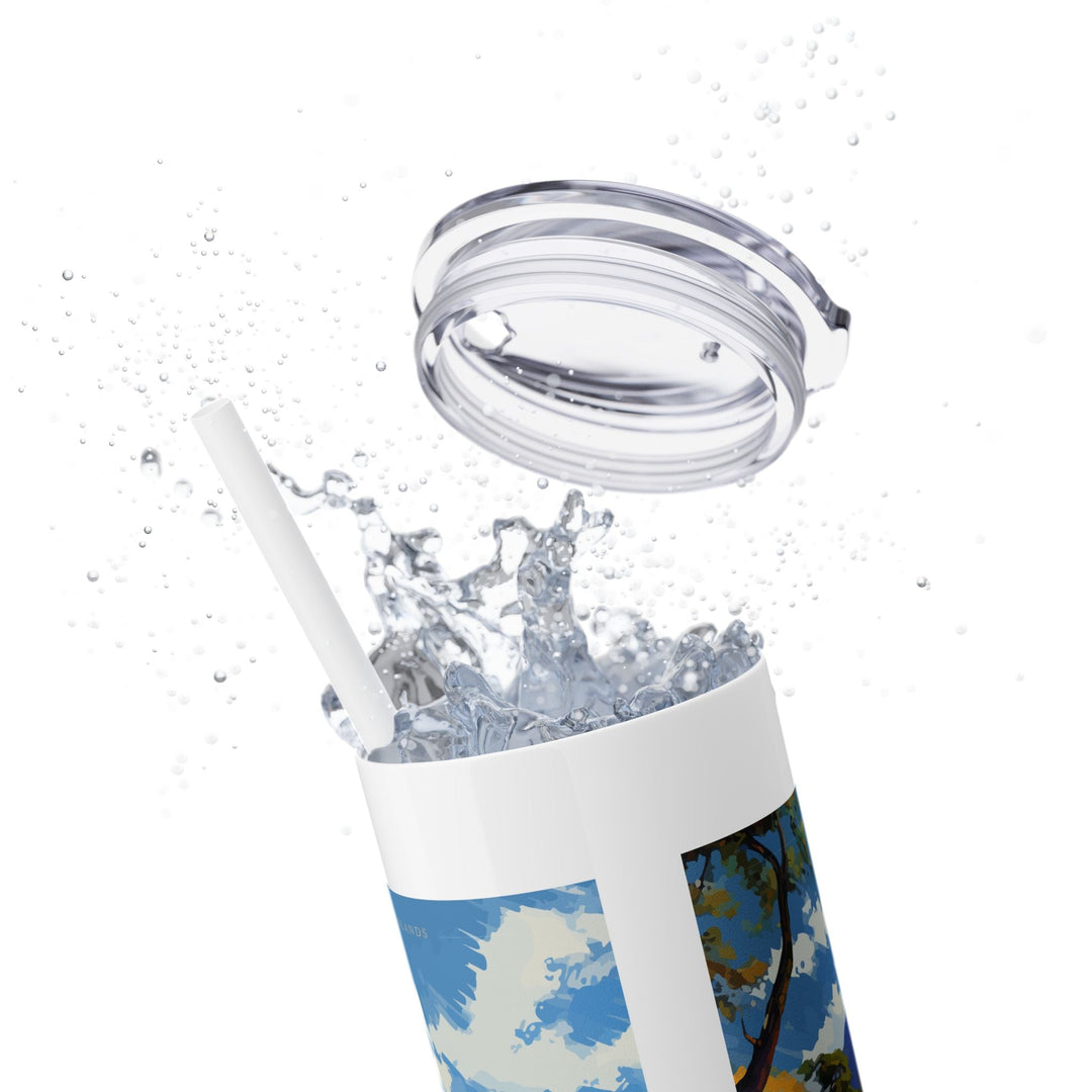 Virgin Islands National Park Skinny Tumbler, 20oz - My Nature Book Adventures