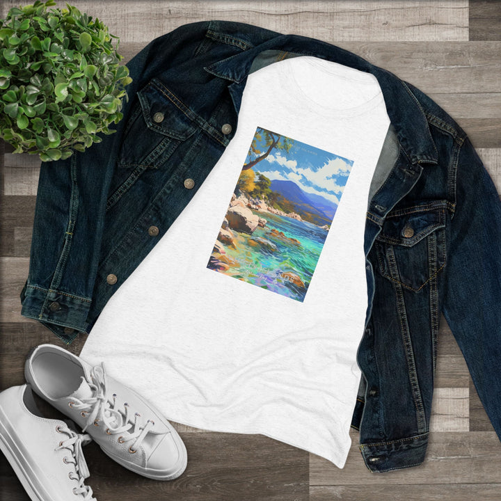 Virgin Islands National Park Women's Triblend Tee - My Nature Book Adventures