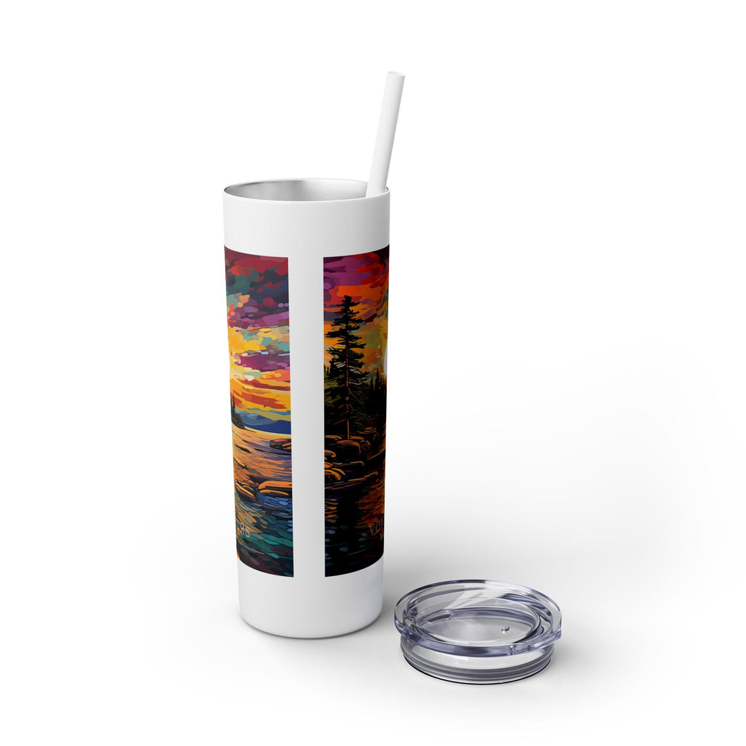 Voyageurs National Park Skinny Tumbler, 20oz - My Nature Book Adventures