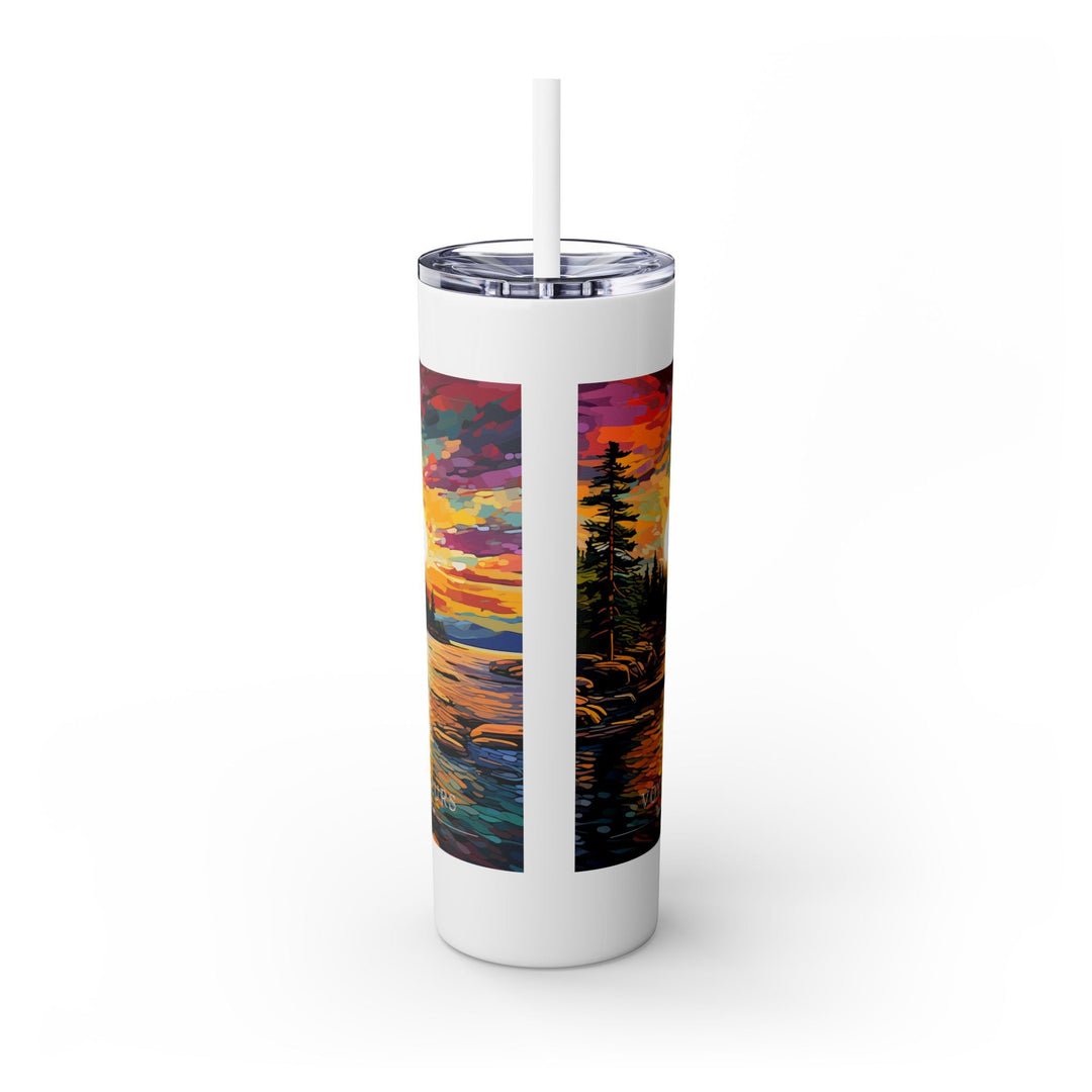 Voyageurs National Park Skinny Tumbler, 20oz - My Nature Book Adventures