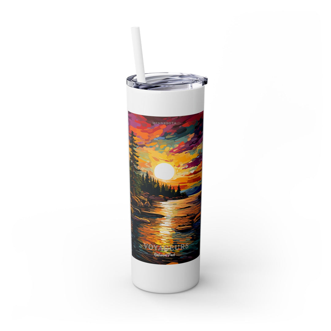 Voyageurs National Park Skinny Tumbler, 20oz - My Nature Book Adventures