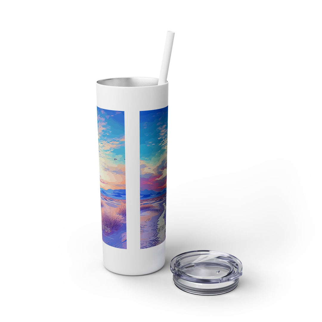 White Sands National Park Skinny Tumbler, 20oz - My Nature Book Adventures