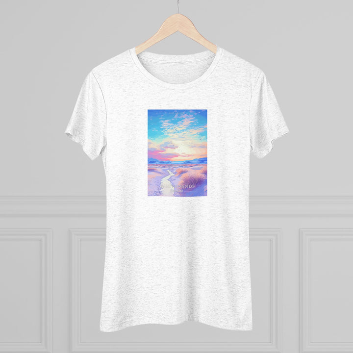 White Sands National Park Women's Triblend Tee - My Nature Book Adventures