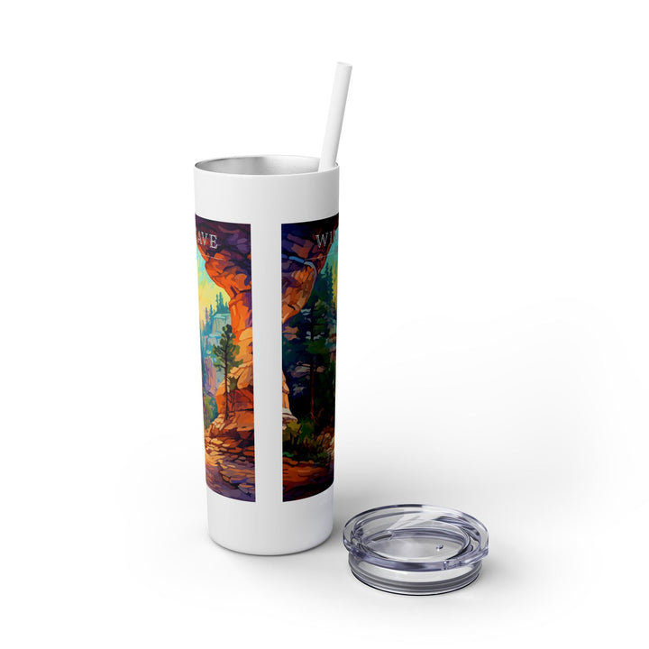 Wind Cave National Park Skinny Tumbler, 20oz - My Nature Book Adventures