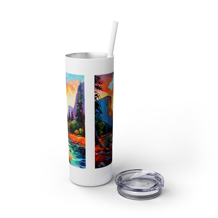 Yosemite National Park Skinny Tumbler, 20oz - My Nature Book Adventures