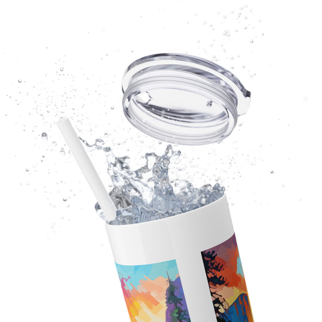 Yosemite National Park Skinny Tumbler, 20oz - My Nature Book Adventures