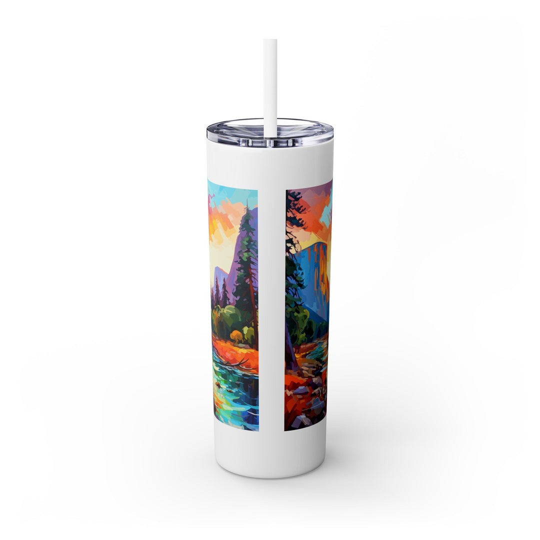 Yosemite National Park Skinny Tumbler, 20oz - My Nature Book Adventures