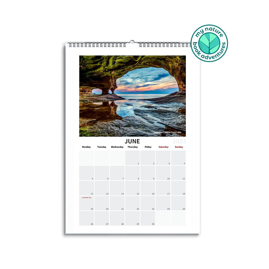 2023 - Michigan Parks Calendar - My Nature Book Adventures