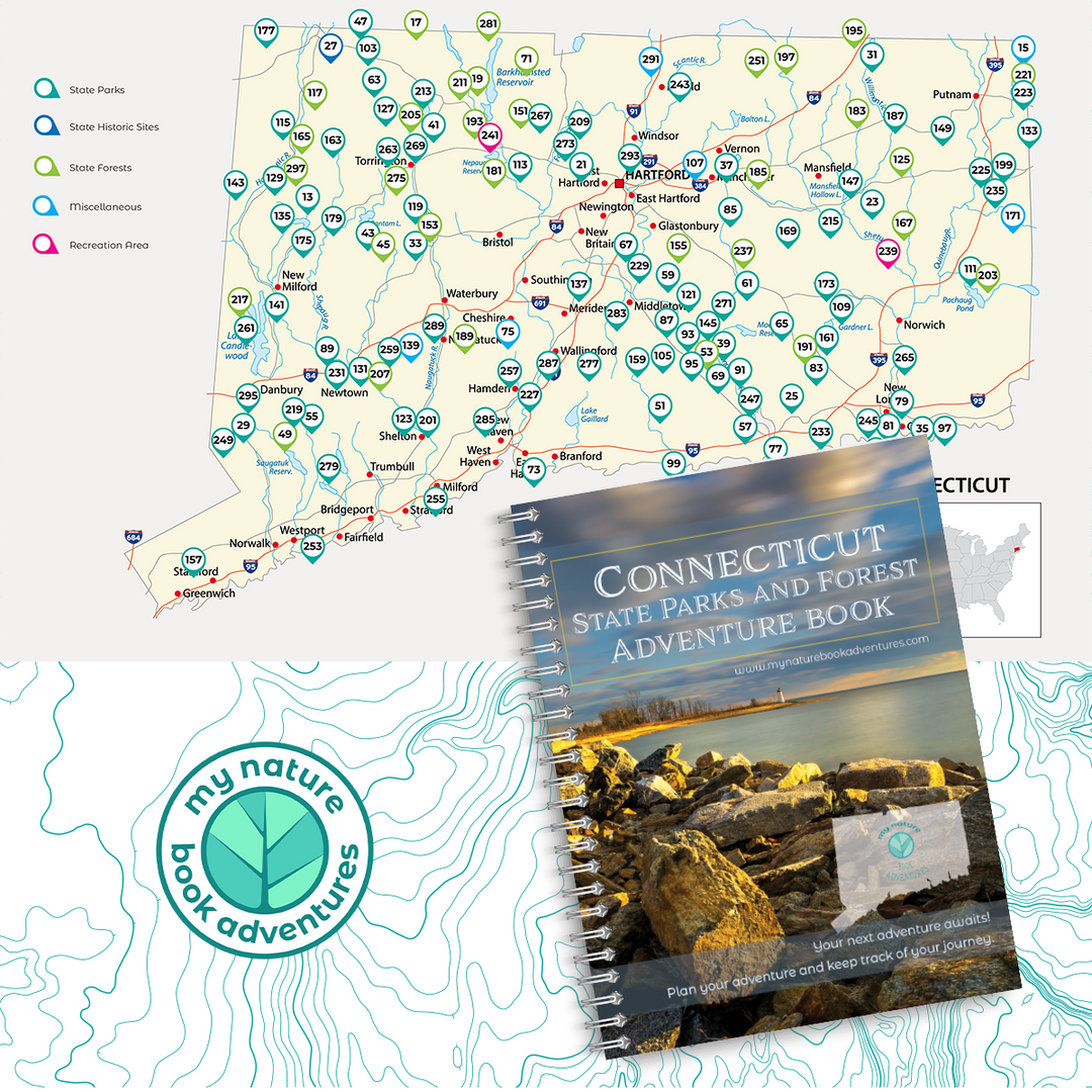 Connecticut State Parks - Adventure Planning Journal - My Nature Book Adventures