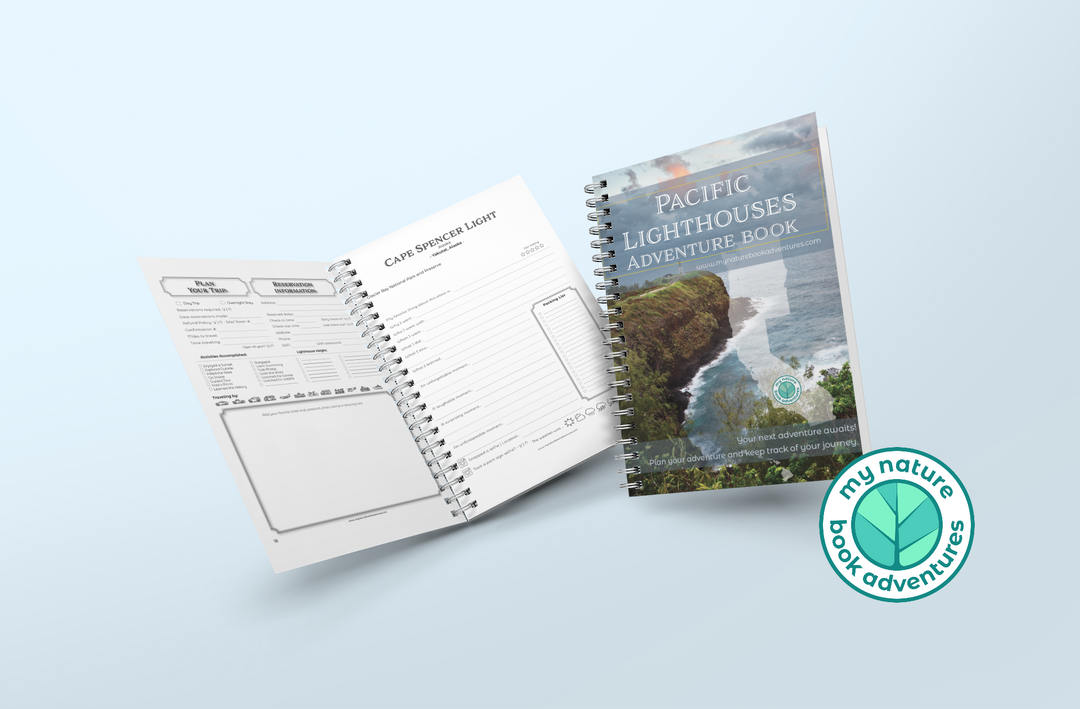 Pacific Lighthouses - DIGITAL DOWNLOAD - Adventure Planning Journal