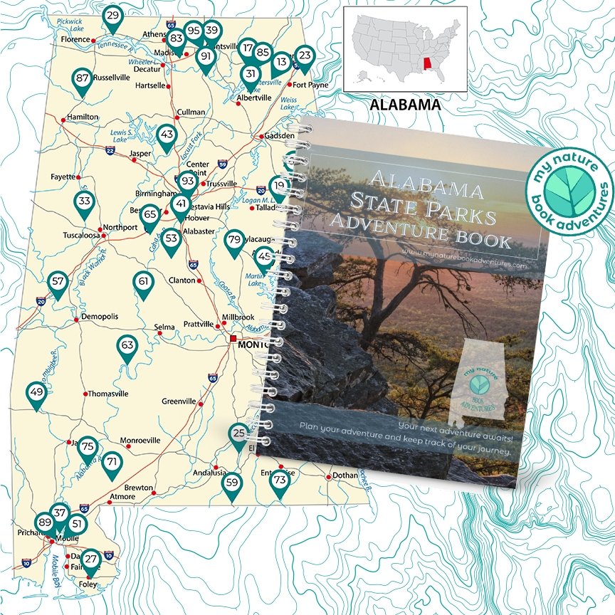 Alabama State Parks - Adventure Planning Journal - My Nature Book Adventures