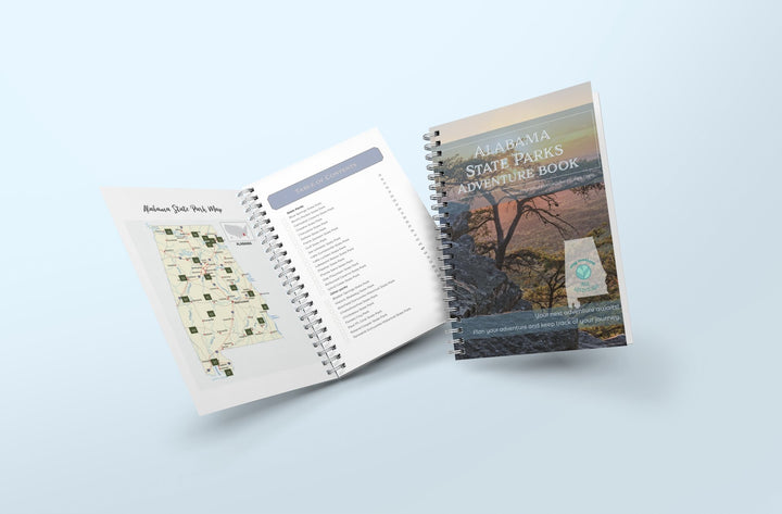 Alabama State Parks - DIGITAL DOWNLOAD - Adventure Planning Journal - My Nature Book Adventures