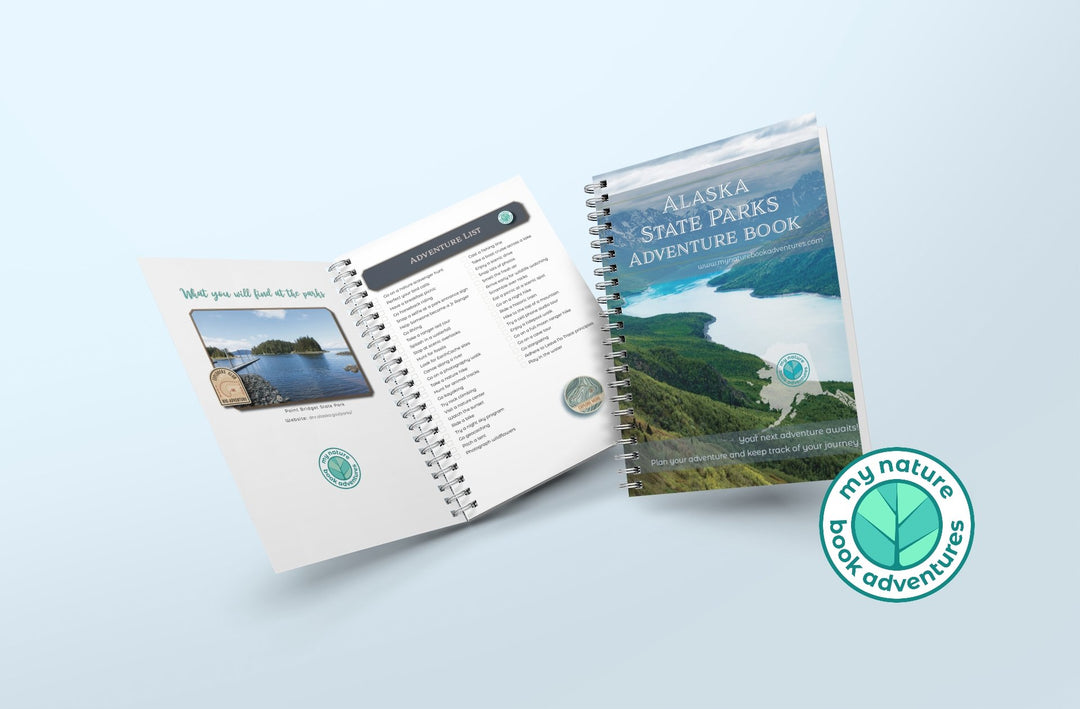 Alaska State Parks - DIGITAL DOWNLOAD - Adventure Planning Journal - My Nature Book Adventures