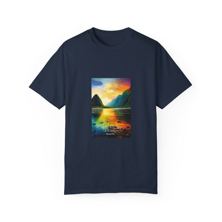 American Samoa National Park Pop Art T-shirt - My Nature Book Adventures