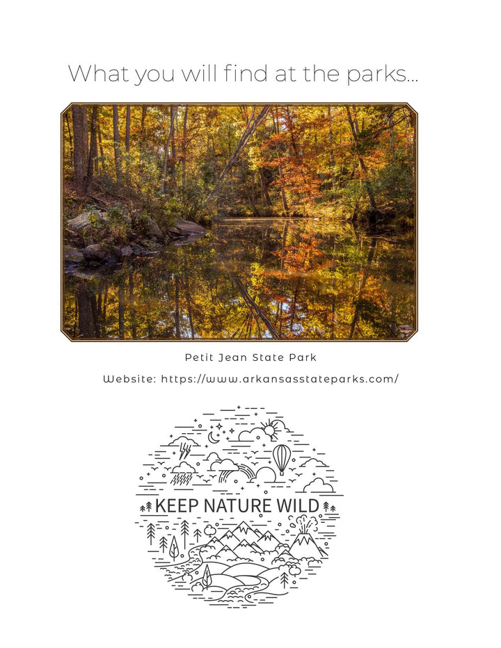 Arkansas State Parks - Adventure Planning Journal - My Nature Book Adventures