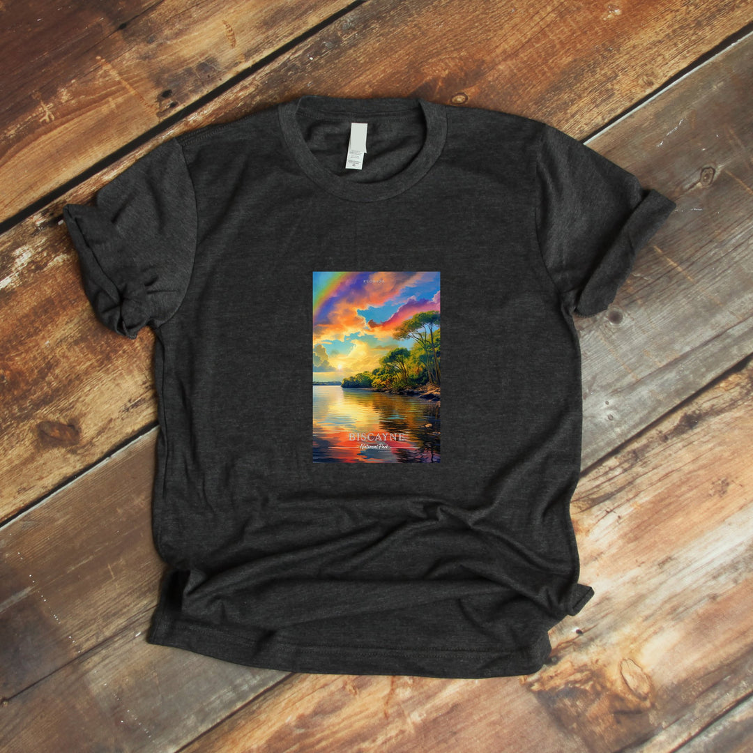 Biscayne National Park Pop Art T-shirt - My Nature Book Adventures