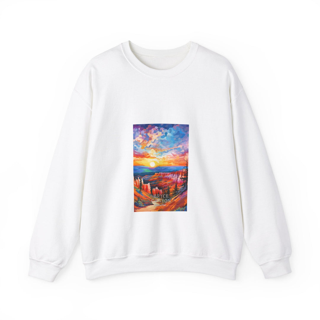 Bryce Canyon National Park - Pop Art Inspired Crewneck Sweatshirt - My Nature Book Adventures