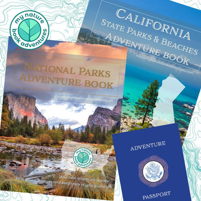 California Book + National Parks + Passport Combo - My Nature Book Adventures